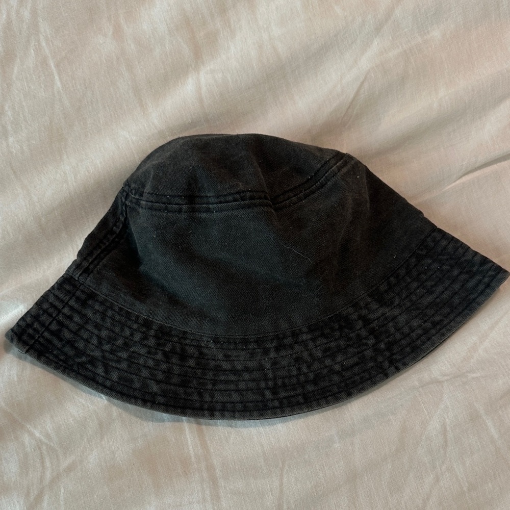 Vintage Black Bucket Hat
